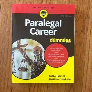 Paralegal Career for dummies